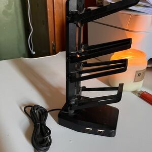 Black USB Charging Station